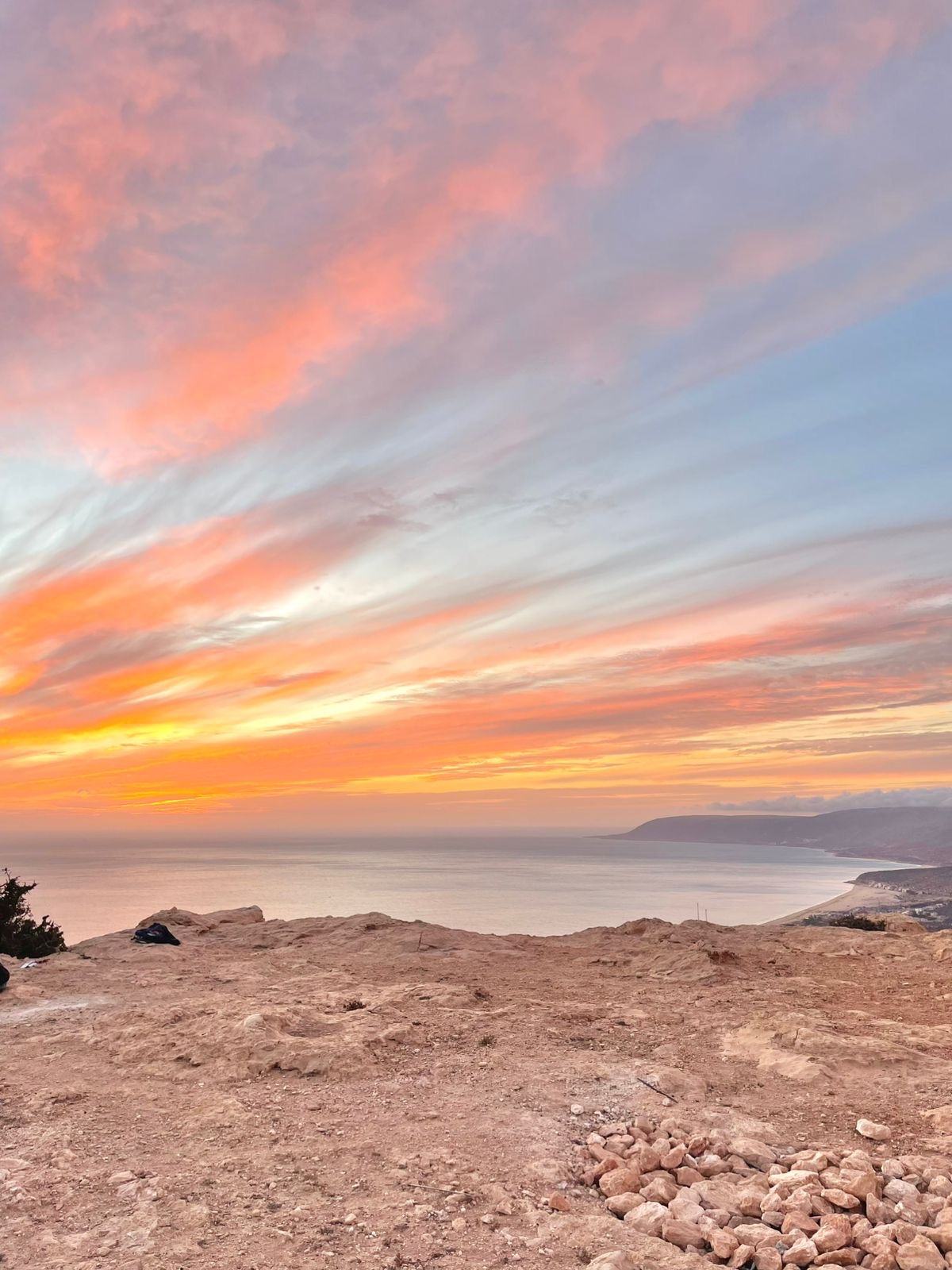 Landscape around Taghazout, Morocco